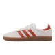 thumbnail image 2 of Adi - das Originals Samba OG Crystal White Preloved Red Men Unsiex Casual IG1380, 2 of 6