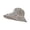 Beige, variant on Women’s Straw Sun Hat Striped Pattern Wide Brim Sun Protection Casual Beach Hat