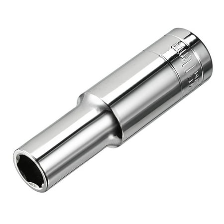 

1/2-inch Drive 11mm 6-Point Deep Socket Cr-V Steel