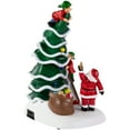 thumbnail image 6 of Northlight LED Lighted Animated and Musical Santa's Helpers Christmas Decoration - 12", 6 of 7