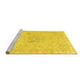 thumbnail image 2 of Ahgly Company Machine Washable Indoor Rectangle Persian Yellow Traditional Area Rugs, 7' x 10', 2 of 4