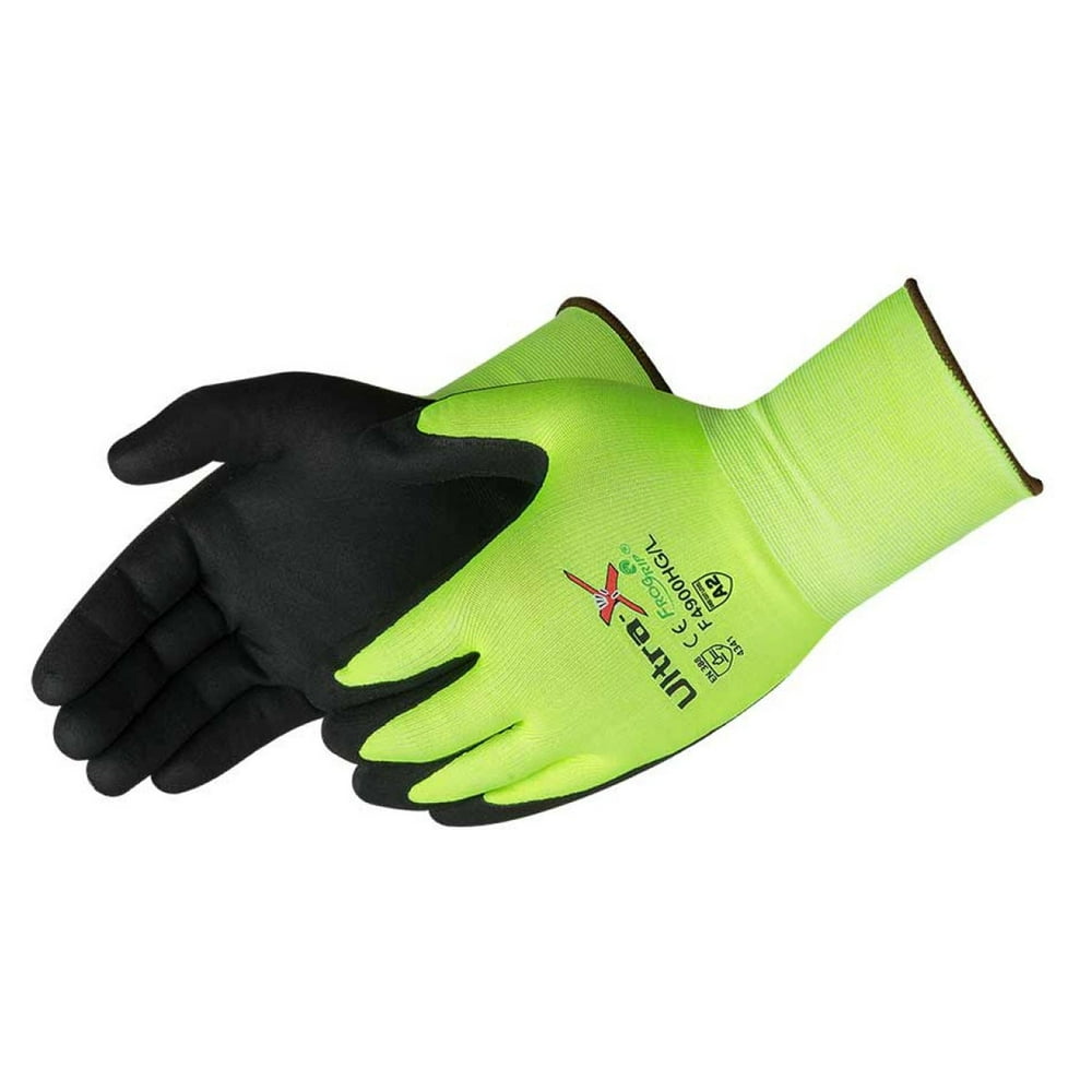 FroGrip UltraX MicroFoam Nitrile Palm Work Gloves F4900HG S