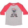 thumbnail image 3 of Inktastic My Gigi Loves Me Grandchild Girls Toddler T-Shirt, 3 of 5