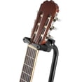 thumbnail image 4 of Hercules GS415B PLUS Single Guitar Stand, Auto Grip System, Foldable Backrest, Fits Guitar Neck Sizes 1.57” - 2.05”, with with Hercules GSB001 Carrying Bag and Cleaning Cloth, 4 of 4