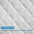thumbnail image 3 of Waterproof Mattress Protector Twin Size, Noiseless White Bed Mattress Pad Cover, Soft Waterproof Breathable with Deep Pocket 6-21", Washable for Home Bedroom Hotel, 3 of 7