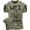 T-Shirt Military Green Branded, variant on Gymish Recover Fully Men’s Workout T-Shirt – Funny Gym Shirt, Lifting Tee, Deadlift Fitness and Bodybuilding Top