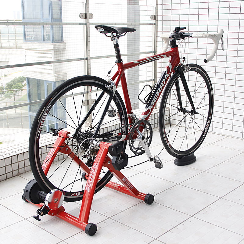 Magnetic Train Bike Exercise Station Stand Bicycle Support Holder Resistance 