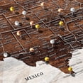 thumbnail image 3 of Elephant Stock Travels And Adventures I Push Pin Usa Map Wall Art - Map Canvas Art - 12" x 8", 3 of 8