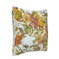 thumbnail image 2 of Bingfone Ducks And Flowers Linen Throw Pillow Covers Cushion Case Pocket Button Vintage Farmhouse Pillowcase For Sofa Couch Bed 20"X20", 2 of 9