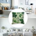 thumbnail image 5 of Fenyluxe St Patricks Day Pillow Covers,2Pcs Watercolor Lucky Green Clover Shamrock Throw Pillow Cover Cushion Case for Sofa Couch Home Farmhouse Decorations White, 5 of 7