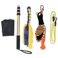 thumbnail image 2 of Dog Flirt Pole Toy, Muscle Exercise Interesting 52in Expanded Length Walking Guidance Dog Extendable Teaser Wand  for Training for Outdoor, 2 of 7