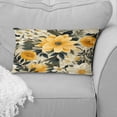 thumbnail image 4 of Designart "Vintage Floral Renaissance" Botanical Printed Throw Pillow, 4 of 5