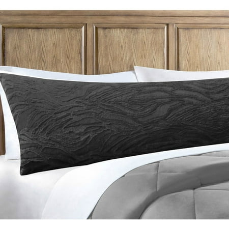 your zone zebra fur body pillow
