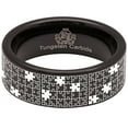 thumbnail image 5 of Puzzle Tungsten Carbide Ring, 5 of 9