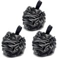 thumbnail image 1 of Paquete de 3 esponjas de ducha de baño, esponjas de baño, cepillo de limpieza para mujeres y hombres, exfoliar la piel, limpiar la piel, calmante (60 g/unidad), 1 of 5