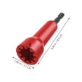thumbnail image 2 of Phenofice Wire Cutter Attachment For Drill Electrical Use Red Steel 1Set, 2 of 8