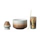 thumbnail image 1 of Juego de té matcha japonés con cucharilla, accesorio para la ceremonia del matcha japonés Café Blanco, 1 of 9