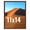 Brown, variant on 11x14 inch picture frame, suitable for wall display, with high-definition acrylic glass; 11x14 inch poster frame, single piece, can be placed vertically or horizontally, classic series.