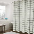 thumbnail image 1 of Aodebiao Rideau de Douche Imperméable et Résistant à la Moisissure - Barrière de Salle de Bain en Polyester avec Design Givré pour l'Intimité pour une Déco de Maison Moderne, Facile à Nettoyer et à Installer, 1 of 6