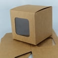 thumbnail image 3 of Cheers US 10Pcs Cookie Boxes with Window,Christmas Cookie Treat Boxes Bakery Boxes with Window for Cookie, Pastry, Dessert, Chocolate Covered Strawberry and Candy Gift Giving, 3 of 7