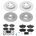 thumbnail image 2 of Power Stop Front and Rear Euro-Stop ECE-R90 Certified Brake Pad and Rotor Kit ESK8262, 2 of 3