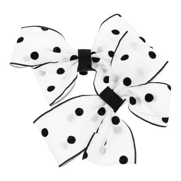 FRCOLOR 2pcs Shoe Clips Big Bow Detachable Wedding Shoe Buckles Decoration For High Heel Pumps Decorative Shoe Accessories