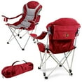thumbnail image 2 of Picnic Time 803-00-100-304-0 Université de Louisville Cardinals Chaise de Camp Inclinable à Impression Numérique, Rouge, 2 of 2