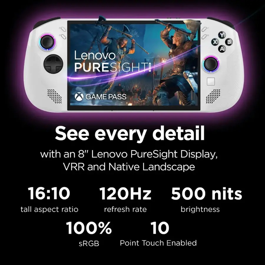 Lenovo Legion Go S Gaming Handheld Consoles, 32GB RAM | 2TB SSD, 8