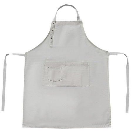 

Daily Kitchen Apron for Cooking- Mens and Womens Professional Chef or Server Bib Apron - Adjustable Straps with Pockets