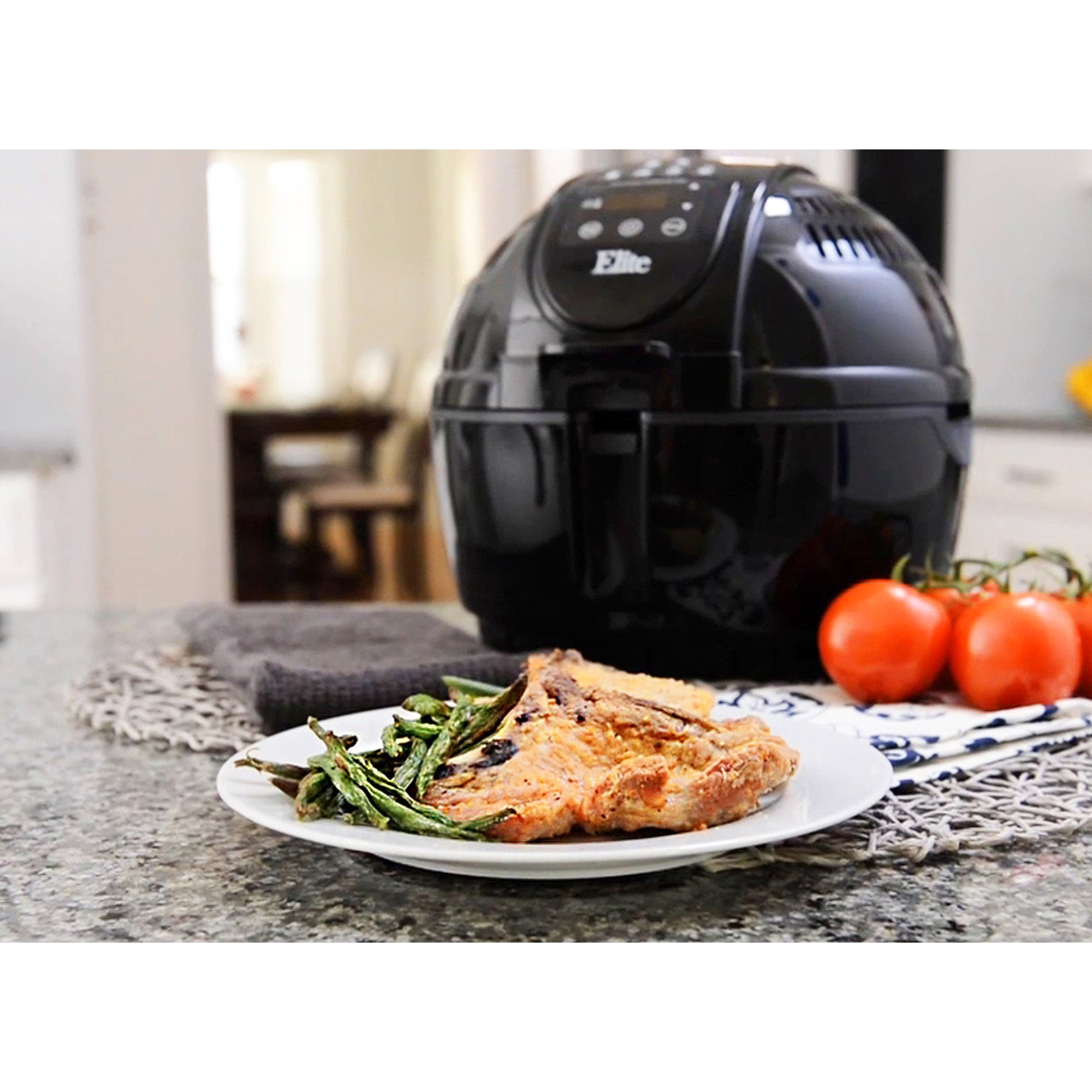 Digital Air Fryer Elite Platinum 3.5 qt Black Home Kitchen Appliance Machine New 717056123347  eBay