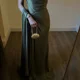 thumbnail image 3 of Estación independiente Amazon, faja fruncida, vestido de noche de cristal brillante, ropa de mujer, vestido de fiesta, vestido de fiesta de boda, 3 of 4