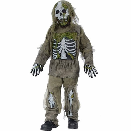 Skeleton Zombie Child Halloween Costume