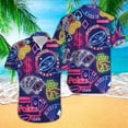 thumbnail image 5 of Camisas de playa con estampado 3D de dados de póquer de casino para hombre, blusas hawaianas de manga corta con solapa de nuevo diseño, blusas divertidas de verano para mujer, 5 of 5