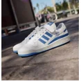 thumbnail image 2 of US Men's Sizes 9-11 Forum 84 Low Goat Skin White Trace Royal Shoes JI4658, 2 of 6
