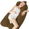 Comfortable C Shape Total Body Pillow Pregnancy Maternity Comfort Body Support Cushion 100% Cotton Best For Sleep