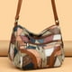 thumbnail image 5 of Bolsa Crossbody Grande Capacidad para Mujeres, Bolso de Hombro de Cuero Suave Lavado, 5 of 9