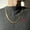 Gold 55cm, variant on Stainless Steel Snake Bones Chain Choker Simple Necklace Wholesale
