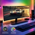 thumbnail image 4 of Monster Smart 10ft LED Strip Lights, Multicolor LED Lights for Bedroom, Sound Reactive, App Control, 4 of 14