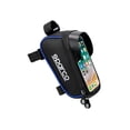 thumbnail image 1 of Sparco SE104BL Porta Celular impermeable pantalla táctil bicicleta y motopatin, 1 of 5