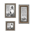thumbnail image 6 of Picture Frame Set, 3 Piece Customizable Gallery Multi pack, 1-5x7, 1-4x10, 1-4x4, for Tabletop or Wall Display, 6 of 6