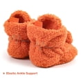 thumbnail image 4 of Ecetana Baby Fuzzy Bootie Slippers Halloween Cozy Sock Shoes Soft Infant Shoes Warm Fleece Slippers for Toddlers, 4 of 6