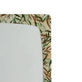 thumbnail image 3 of Ambesonne Leaves Greenery Fitted Sheet, Delicate Leaf Art, King Size, Forest Green Cinnamon, 3 of 5