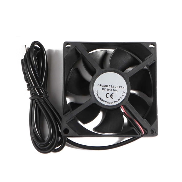 USB Fans CPU Cooling Radiator 5V 2Pin USB Fans for Computer Case-Server Radiator 4cm 5cm 6cm 7cm Quiet 4500-5500RPM 8x8x2.5cm