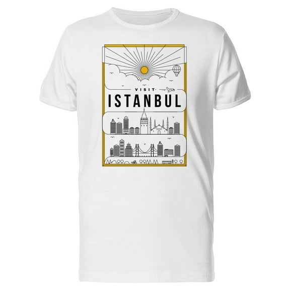 Visit Istanbul T-Shirt Men -Image by Shutterstock, Male x-Large