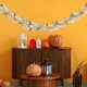 thumbnail image 4 of Guirnalda de hojas artificiales | Enredadera de ratán sintético con hojas de arce y calabaza | Decoración otoñal de 173 cm para chimenea, pared y puerta, 4 of 6