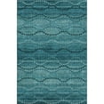thumbnail image 2 of Addison Rugs Mayfield Premium Machine Washable Transitional Gradient Turquoise Rectangle Rug, 10' X 14' Machine Washable Transitional Gradient Turquoise Oversized Sherpa Throw Blanket, 2 of 6