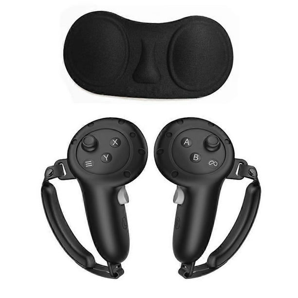 For Meta Quest 3S 3 Controller Grips Silicone Cover with Straps and Lens Protector