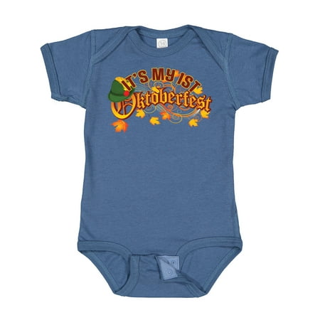 

Inktastic 1st Oktoberfest Fall German Celebration Gift Baby Boy or Baby Girl Bodysuit