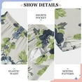 thumbnail image 6 of FORMRS Boys Pajama Pants with Pockets Size 11-12Y Kids Lounge Sleep Bottoms, Light Floral Pattern, 6 of 8
