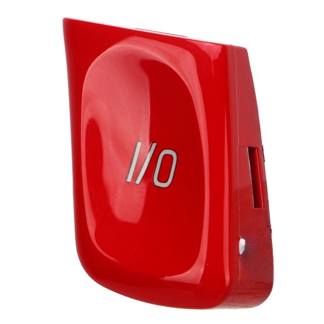 Steering Wheel Switch Button, High Accuracy ABS Automobile IO Switch Button Wear Resistant Sturdy For Movement Mode Switching Black,Red,Blue